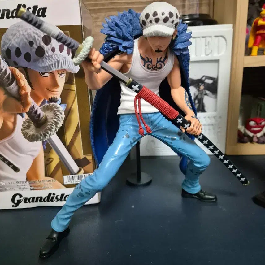 [BUNJANG] One Piece Grandista Trafalgar Law Figure Bundle Set / 원피스 그란디스타 트라팔가 로우 피규어 2개 일괄