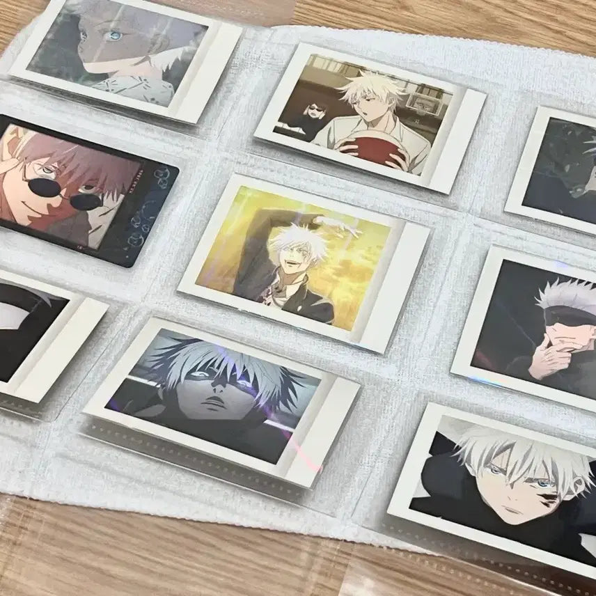 [BUNJANG] Jujutsu Kaisen Satoru Gojo Paper Polar Pasha Binder Set / 주술회전 고죠 사토루 지류 폴라 파샤 바인더