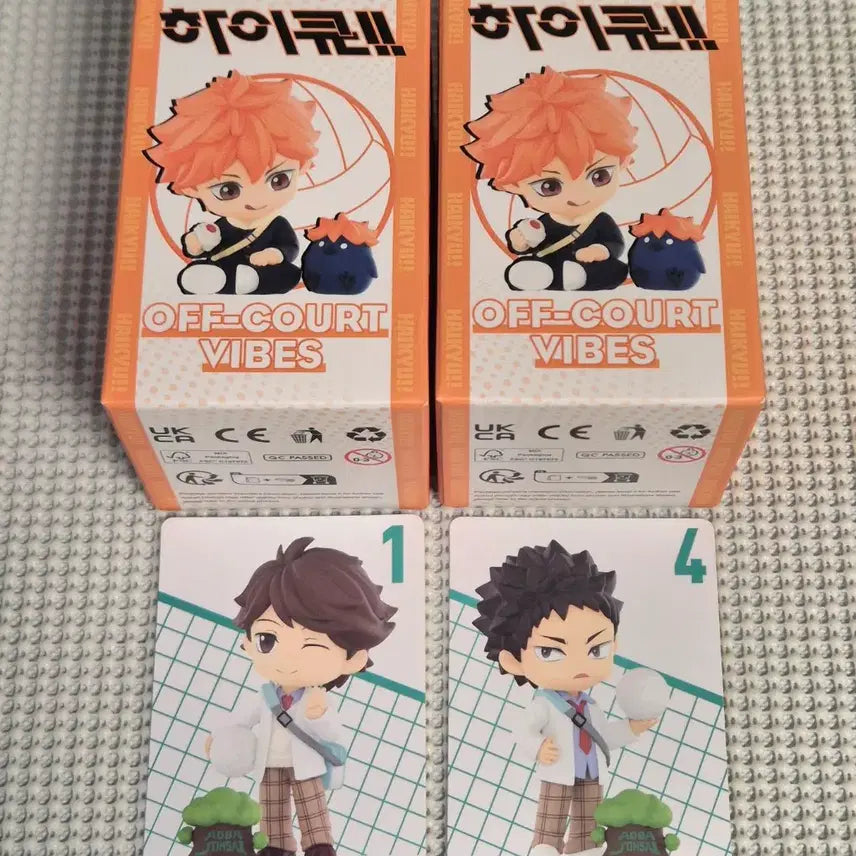 [BUNJANG] Haikyuu Popmart Figures Oikawa &amp; Iwaizumi Bundle Set / 하이큐 팝마트 피규어 오이카와 이와이즈미 일괄