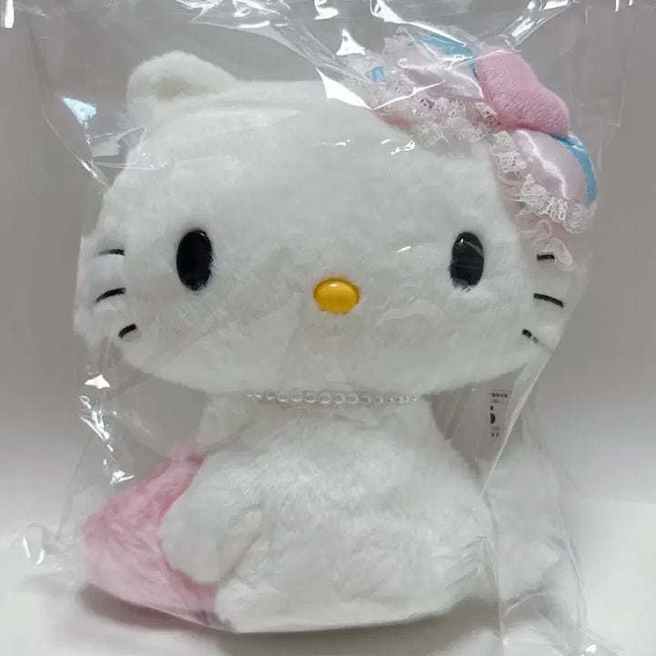 [BUNJANG] Charmmy Kitty Fuwa Fuwa Heart Plush Doll / 챠미키티 헤이세이 후와후와 하트 누이 인형