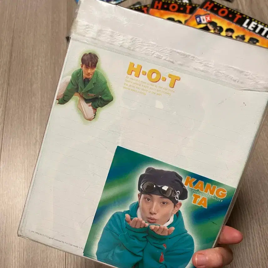 [BUNJANG] H.O.T. Bundle Set Stationery (9 items) / sale!  H.O.T 굿즈 편지지 9개 일괄