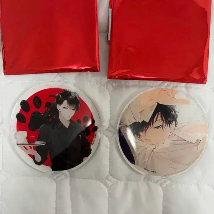 [BUNJANG] Fall High School Girl and the Dropout Teacher Jin Acrylic Coaster Set (2 Types) / 추락여고생과 폐인교사 하이바 진 아크릴코스터 2종 일괄