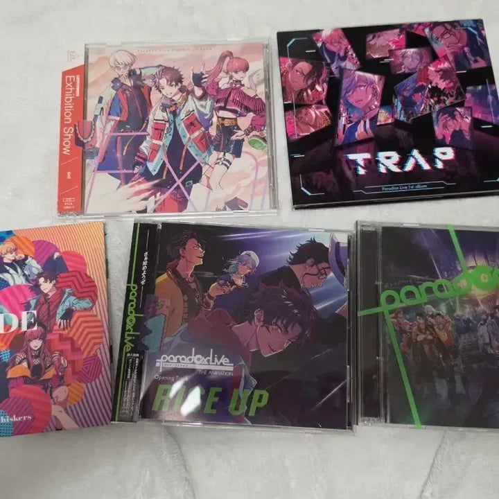 [BUNJANG] Paradox Live CD Bundle Set / Paradox Live CD 5장 일괄 판매