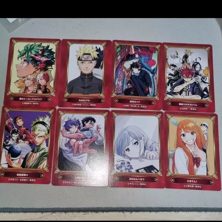 [BUNJANG] My Hero Academia, Naruto, The Seven Deadly Sins, Jump Festa 2026 Animate Exclusive Card Bundle / 2026 점프 페어 애니메이트 특전 카드 나히아 히로아카 나루토 마남이치