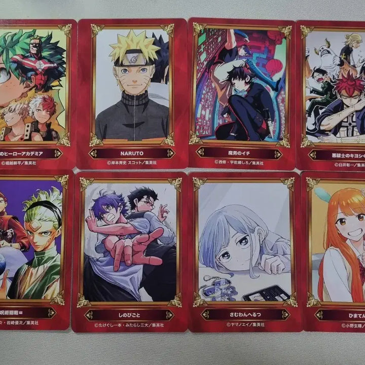 [BUNJANG] My Hero Academia, Naruto, The Seven Deadly Sins, Jump Festa 2026 Animate Exclusive Card Bundle / 2026 점프 페어 애니메이트 특전 카드 나히아 히로아카 나루토 마남이치