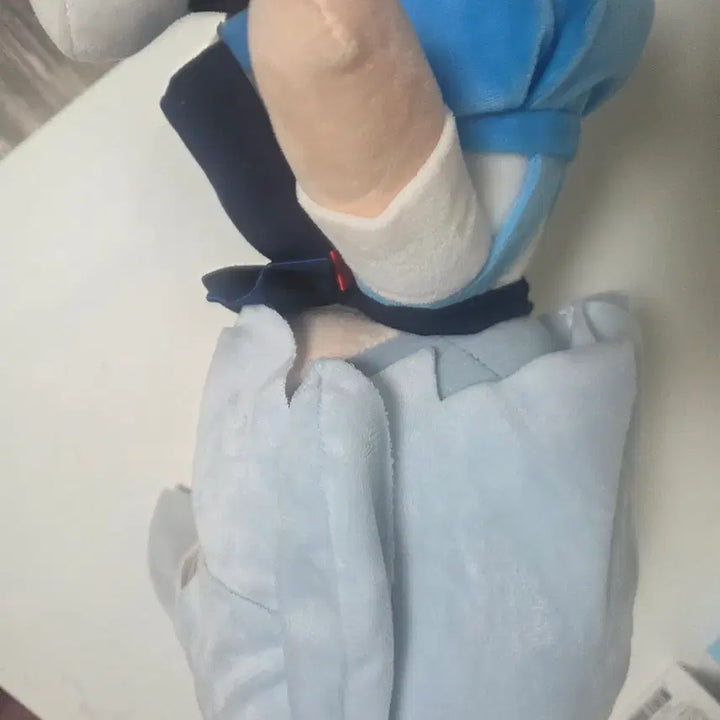 [BUNJANG] Evangelion Ayanami Rei Fuwafuchi Plush Doll / 에반게리온 아야나미 레이 후와푸치 누이 인형