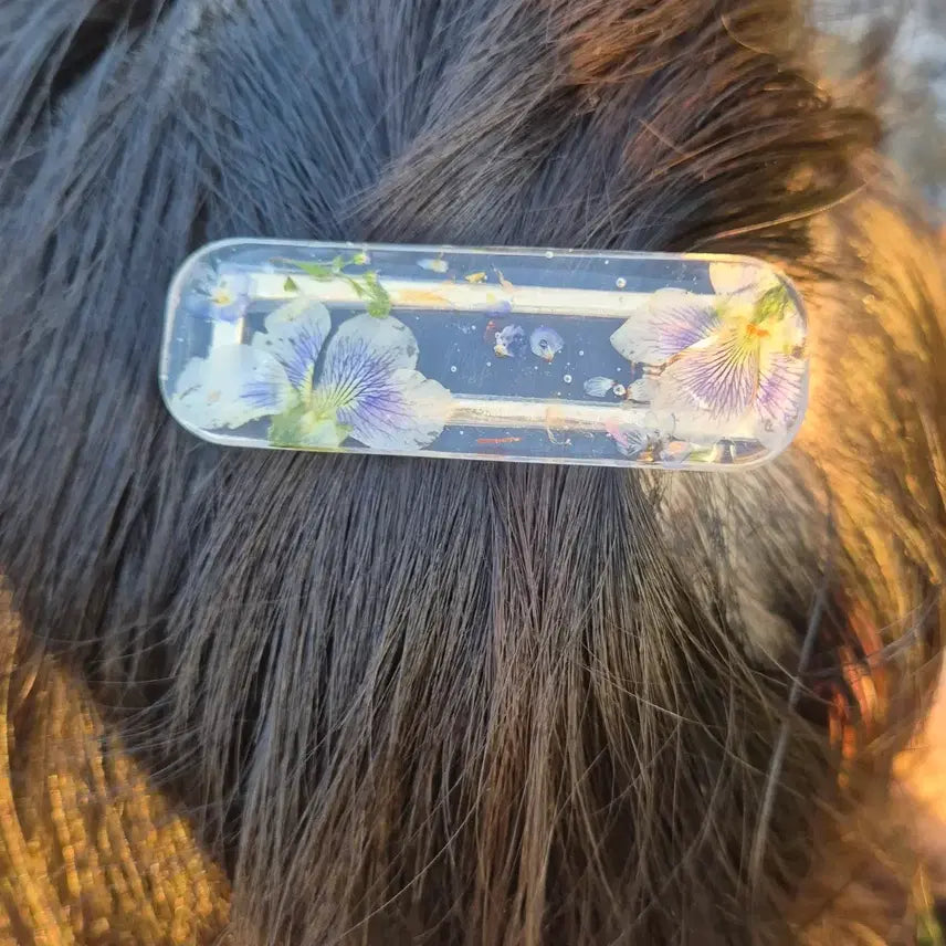 [BUNJANG] Handmade Pressed Flower Hairpin Set / [택포/한정] 핸드메이드 압화 헤어핀 세트