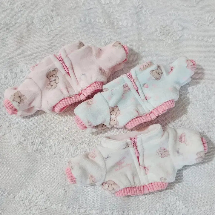 [BUNJANG] Sweet Closet 10th Gen Sweet Jersey Pink Knit Outfit / 스윗클로젯 10깅 스윗저지 핑크 - 핑크시보리 10cm 솜인형 옷장