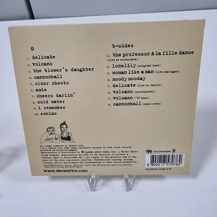 [BUNJANG] Damien Rice Album Collection CD / 데미안 라이스 앨범 모음 CD