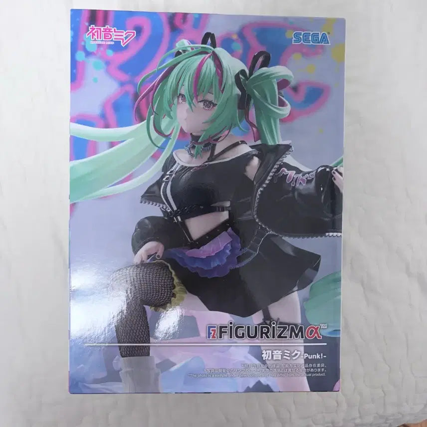 [BUNJANG] Sega Figureism Punk Miku Figure / 세가 피규어리즘 펑크 미쿠 피규어