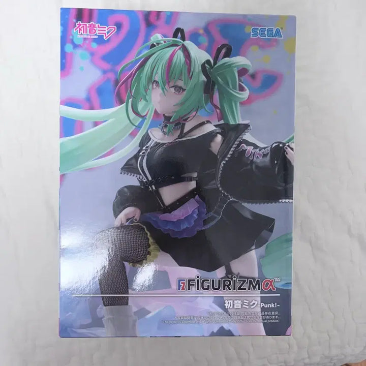 [BUNJANG] Sega Figureism Punk Miku Figure / 세가 피규어리즘 펑크 미쿠 피규어