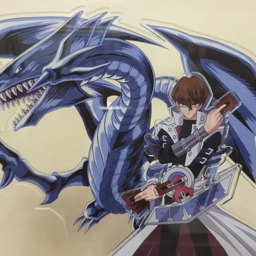 [BUNJANG] Yu-Gi-Oh! Seto Kaiba &amp; Blue-Eyes White Dragon Shimamura Acrylic Stand / 유희왕 카이바 푸백 시마무라 아크릴스탠드