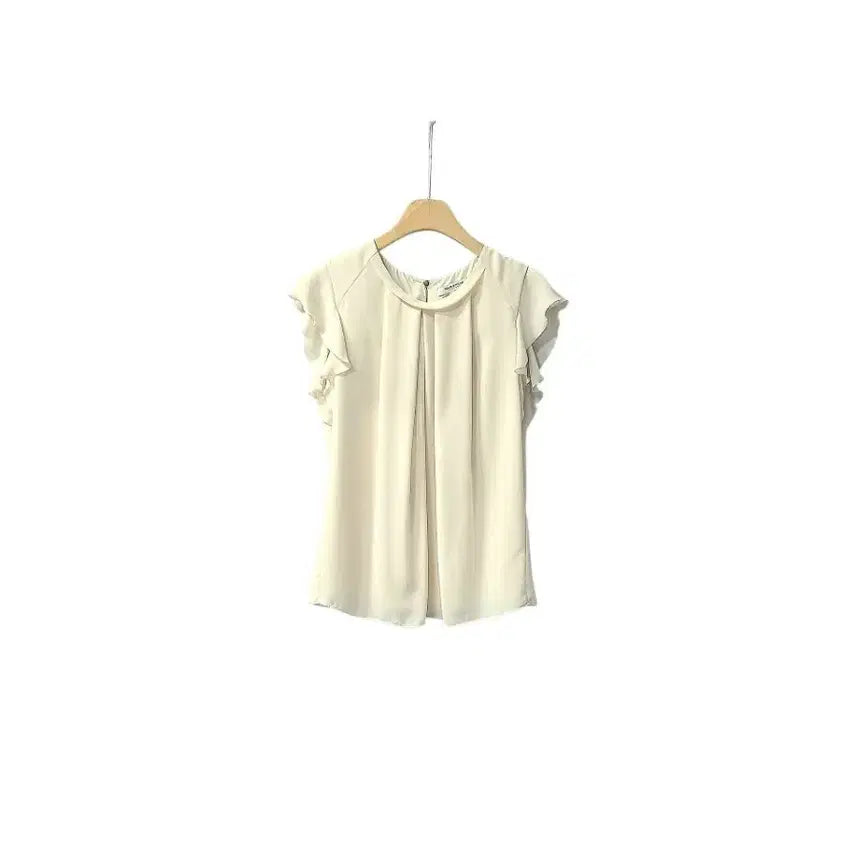 [BUNJANG] Mojo.S.Frene Frill Sleeve Blouse / 모조에스핀 프릴소매 블라우스