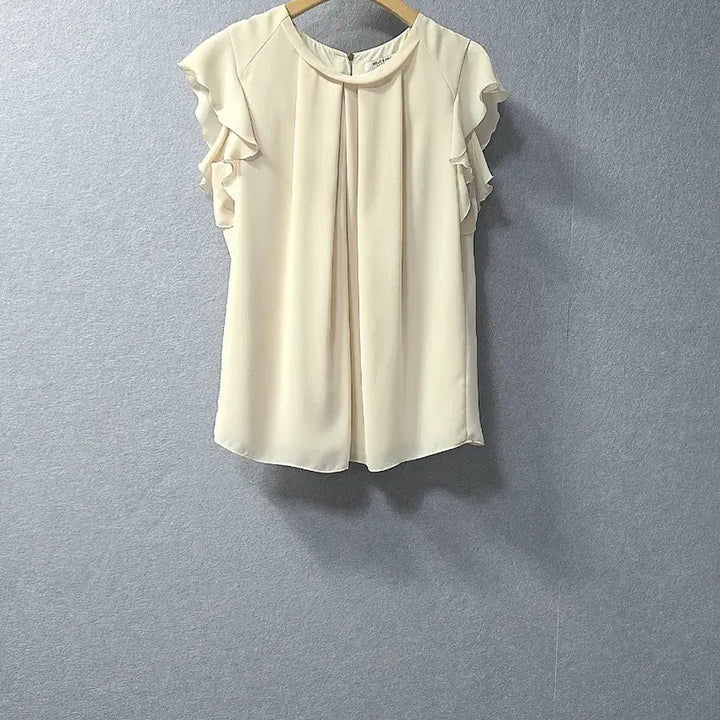 [BUNJANG] Mojo.S.Frene Frill Sleeve Blouse / 모조에스핀 프릴소매 블라우스