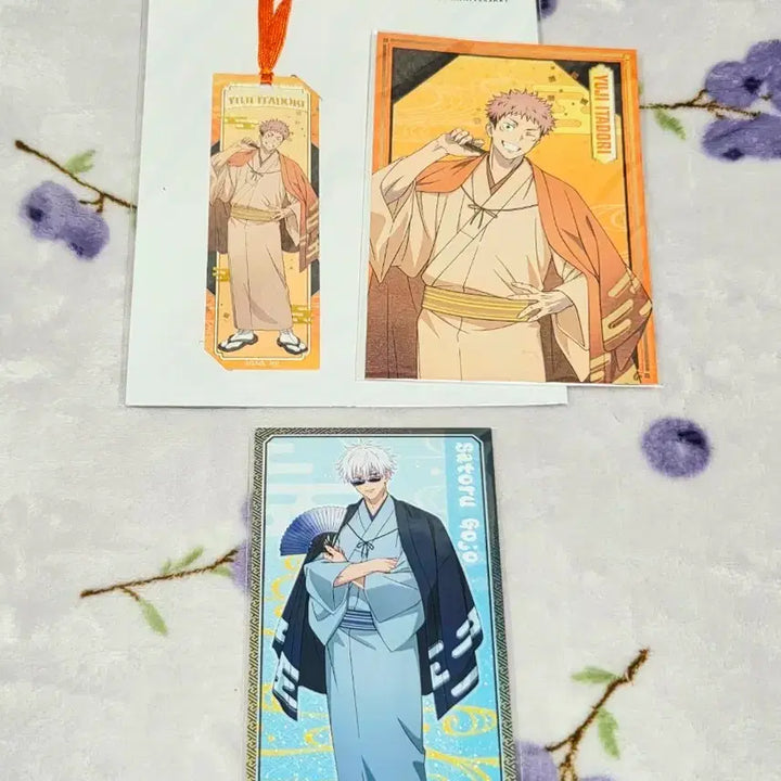 [BUNJANG] Jujutsu Kaisen Toho 10th Anniversary Gojo Satoru &amp; Itadori Yuji Bundle Set / [일괄] 주술회전 토호 10주년 고죠 사토루 카드 이타도리 유지 엽서