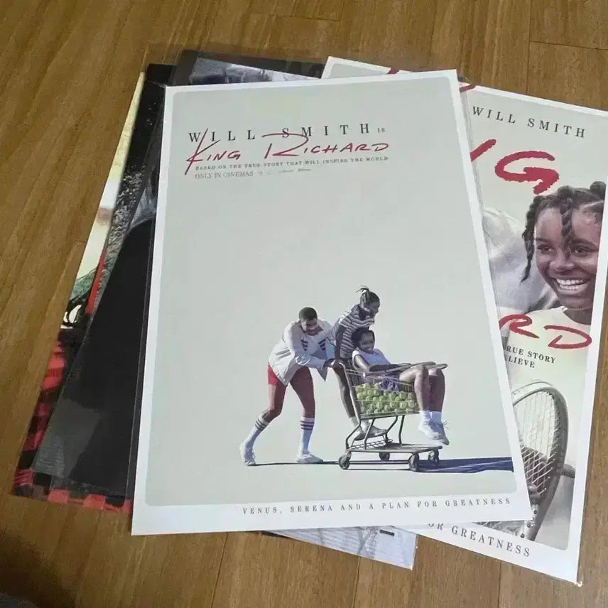 [BUNJANG] King Richard Art House Magnet CGV Movie Goods / 킹리차드 포스터 아트하우스 마그넷 CGV 영화 굿즈 윌스미스
