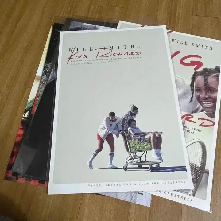 [BUNJANG] King Richard Art House Magnet CGV Movie Goods / 킹리차드 포스터 아트하우스 마그넷 CGV 영화 굿즈 윌스미스