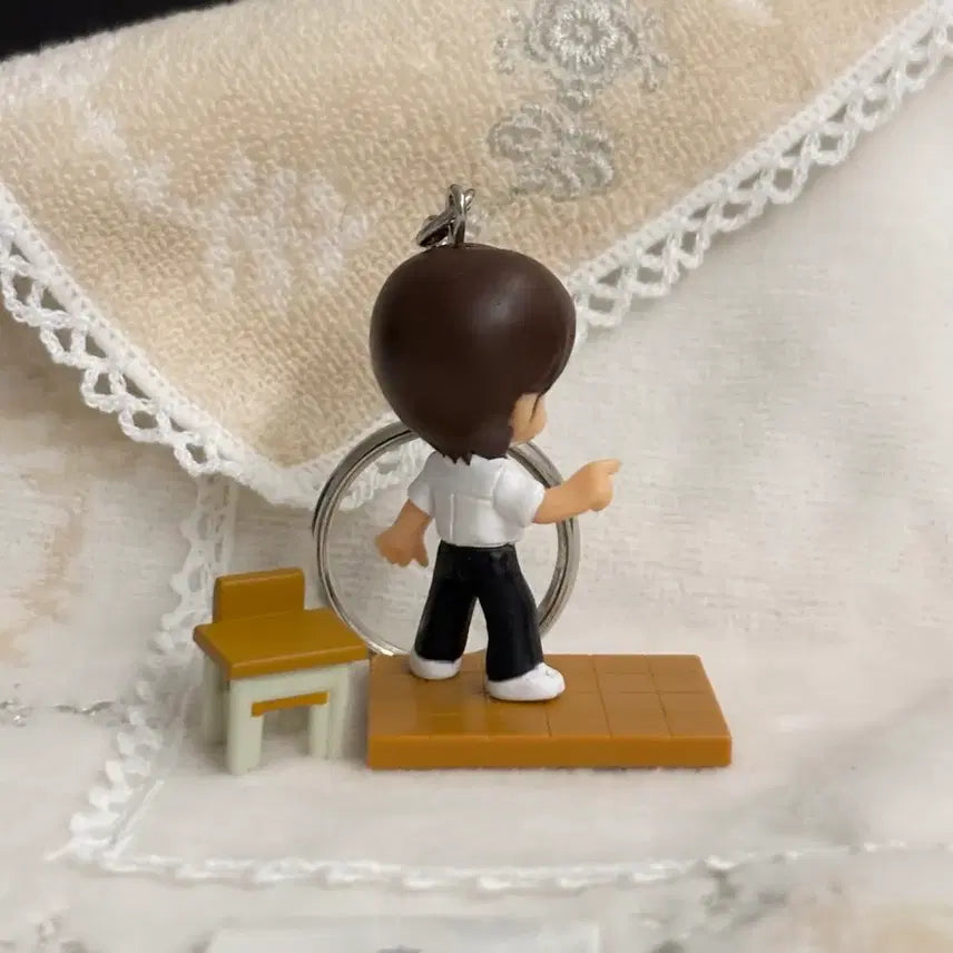[BUNJANG] Evangelion Shinji Ikari Classic Figure Keychain / 에반게리온 이카리 신지 피규어 고전 피규어 키링
