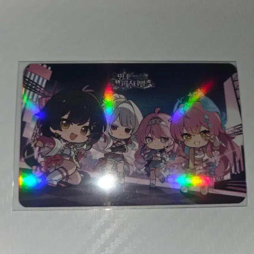 [BUNJANG] Myojo 2nd Anniversary Hologram Photocard / [판매]명조 2주년 홀로그램 포토카드