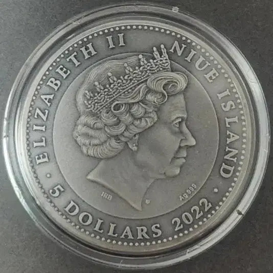 [BUNJANG] 2022 Niue Kitsune 2oz 99.9% Silver Coin / 2022 니우에 2oz 키츠네 은화 999%