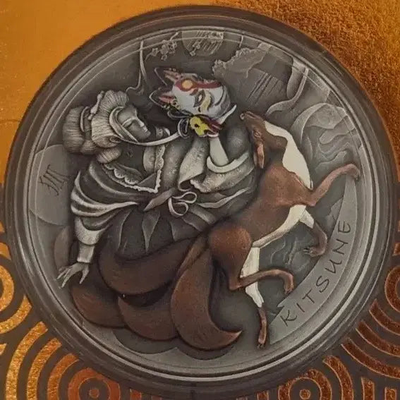 [BUNJANG] 2022 Niue Kitsune 2oz 99.9% Silver Coin / 2022 니우에 2oz 키츠네 은화 999%