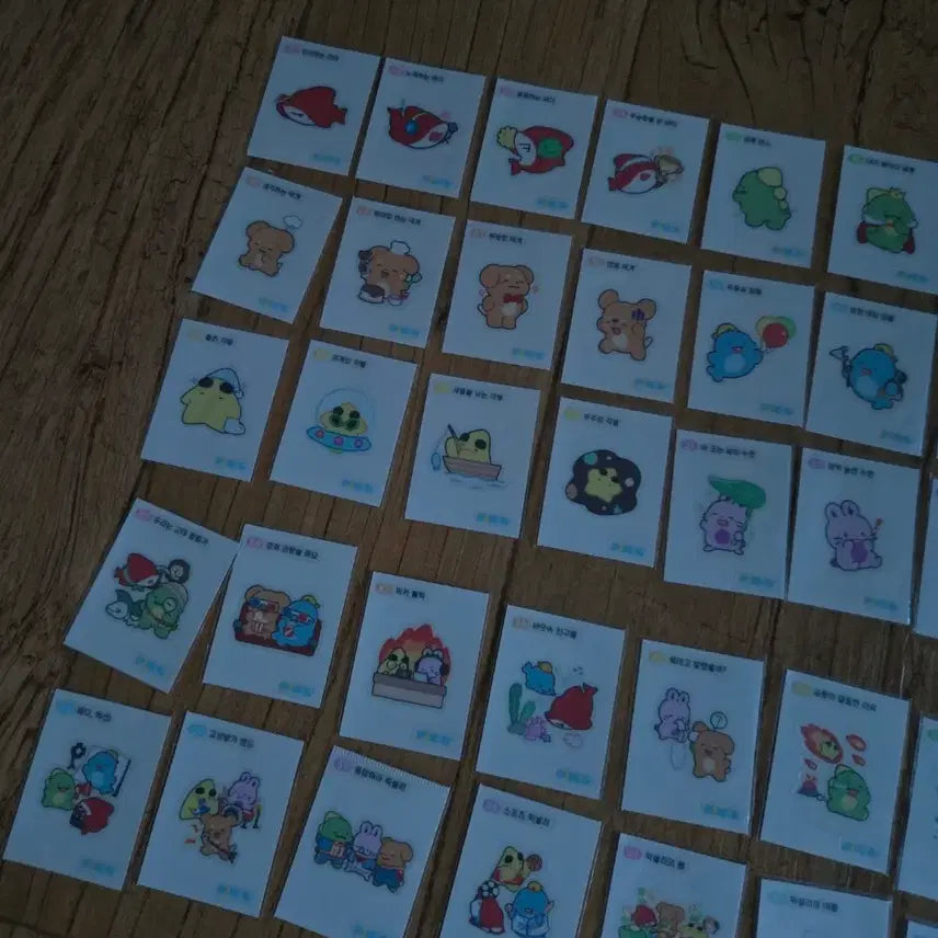 [BUNJANG] Pixelie Sticker Collection Bundle Set / 픽셀리 띠부실 "전종" 일괄 판매