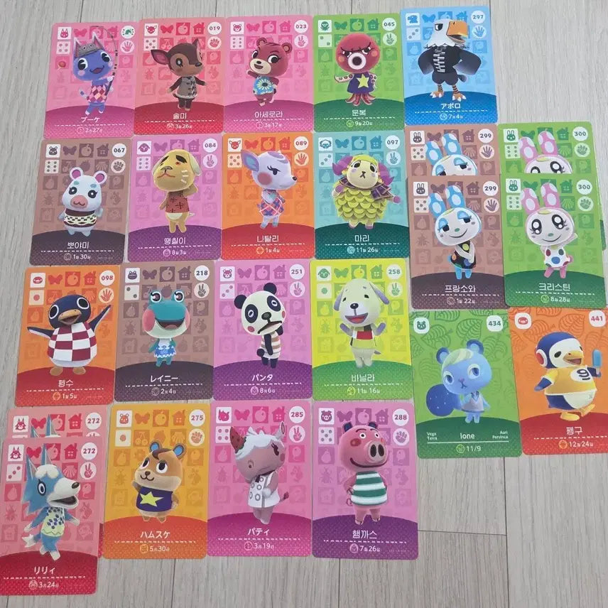 [BUNJANG] Amiibo Cards Korean, Japanese, and North American Versions / 아미보카드 한글+일판 팝니다~