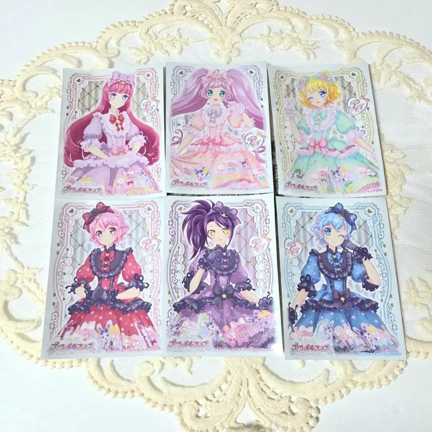 [BUNJANG] Pripara Pretty All Friends Lolita Goods Sleeves / 프리파라 슬리브 프리티 올 프렌즈 로리타 굿즈 라라 소피 미래 시