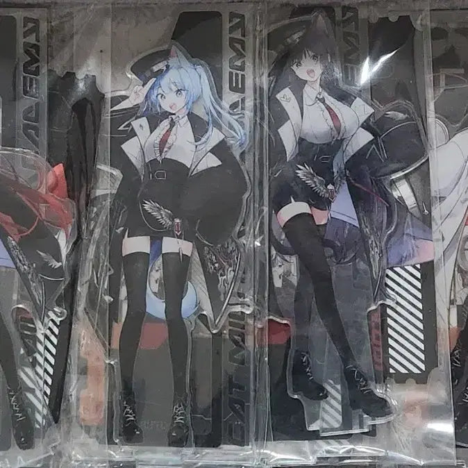 [BUNJANG] Stella Live! Academy Acrylic Standee Set (Rize, Tabi, Hina, Mashiro) / 스텔라이브 리제,타비,히나,마시로 사관학교 아크릴 스탠드