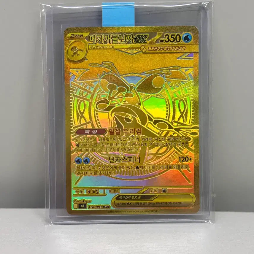 [BUNJANG] Mega Charizard EX Pokémon Card / s급 메가개굴닌자MUR 포켓몬카드