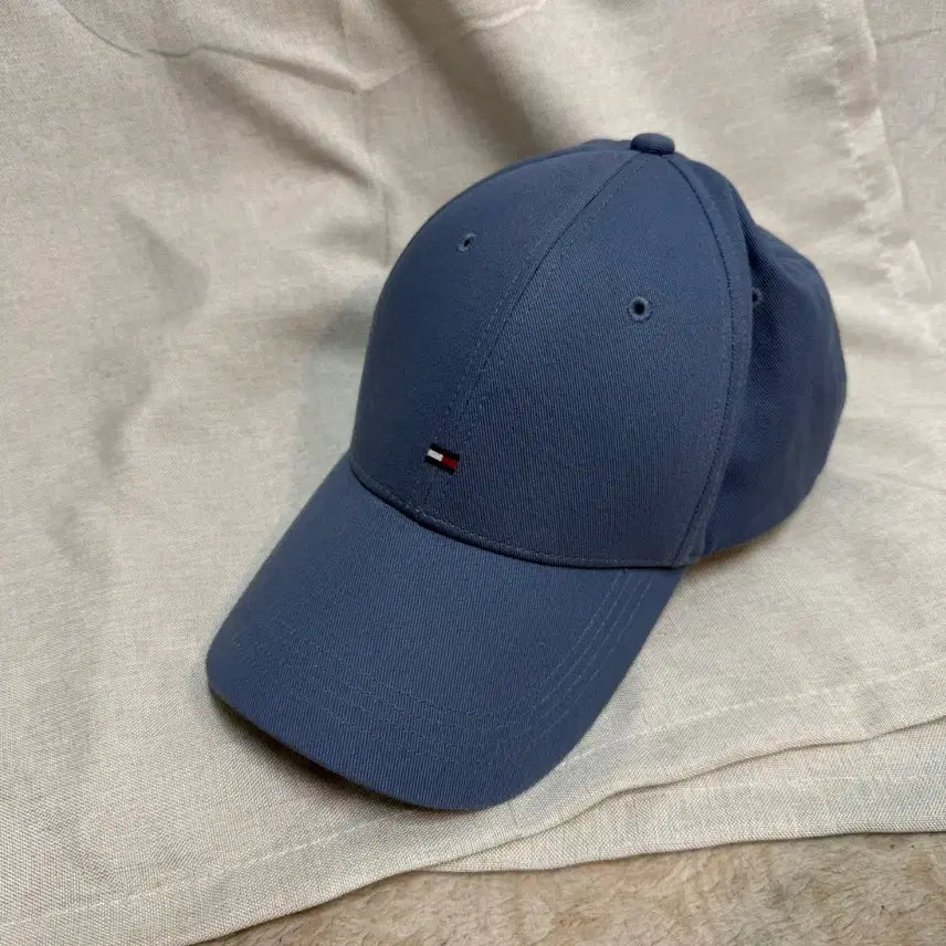 [BUNJANG] Tommy Hilfiger Blue Baseball Cap / 타미힐피거 볼캡 블루 모자