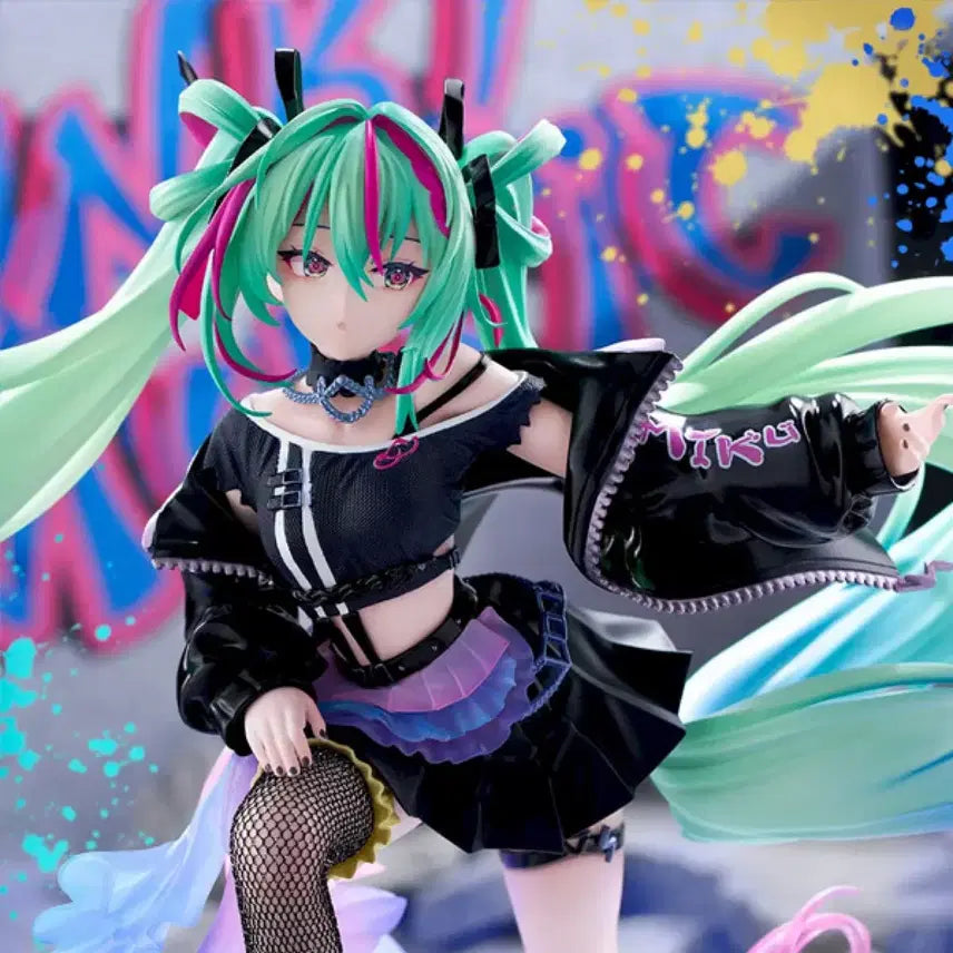 [BUNJANG] Sega Figurizm Alpha Hatsune Miku Punk Figure (Sealed) / (미개봉)세가 피규어리즘 알파 하츠네 미쿠 펑크 피규어