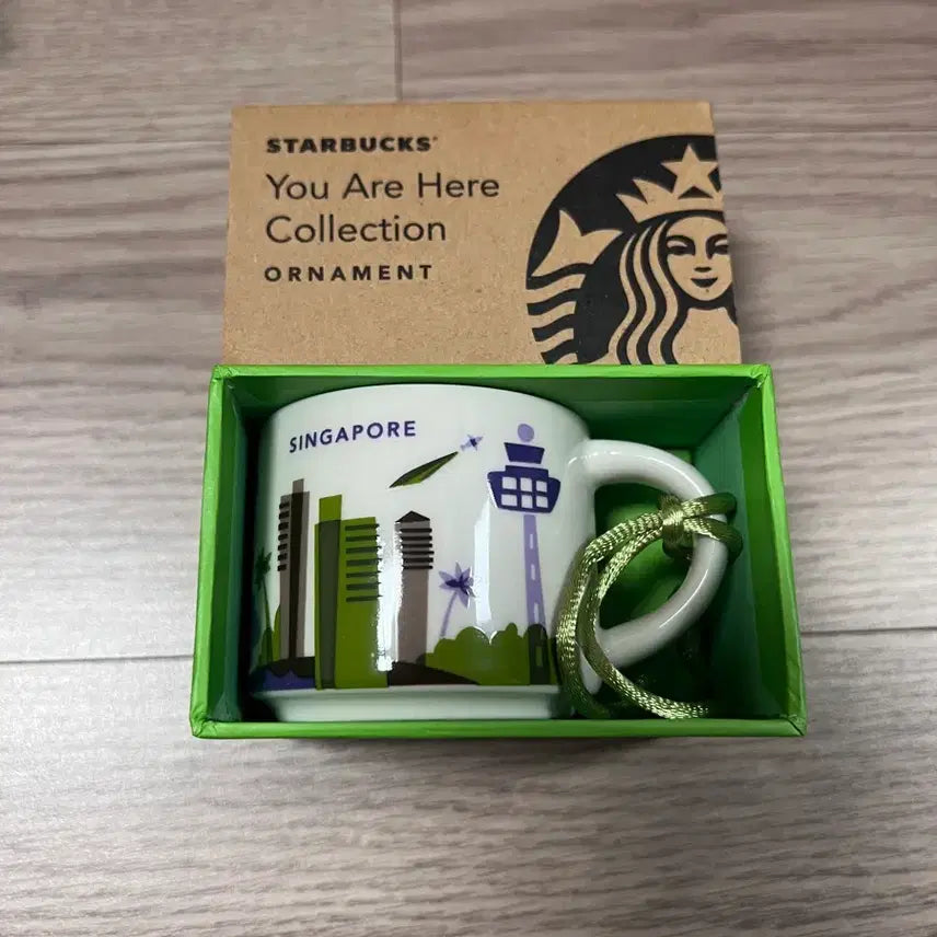 [BUNJANG] Starbucks You Are Here Singapore City Cup Espresso Mug Ornament / 스타벅스 유아히어 싱가폴 시티컵 에스프레소잔