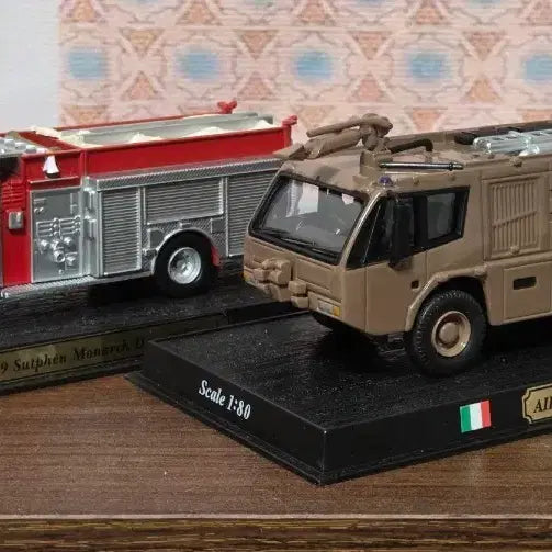 [BUNJANG] Del Prado Fire Truck Diecast Bundle Set / 델프라도 소방차 다이캐스트 일괄