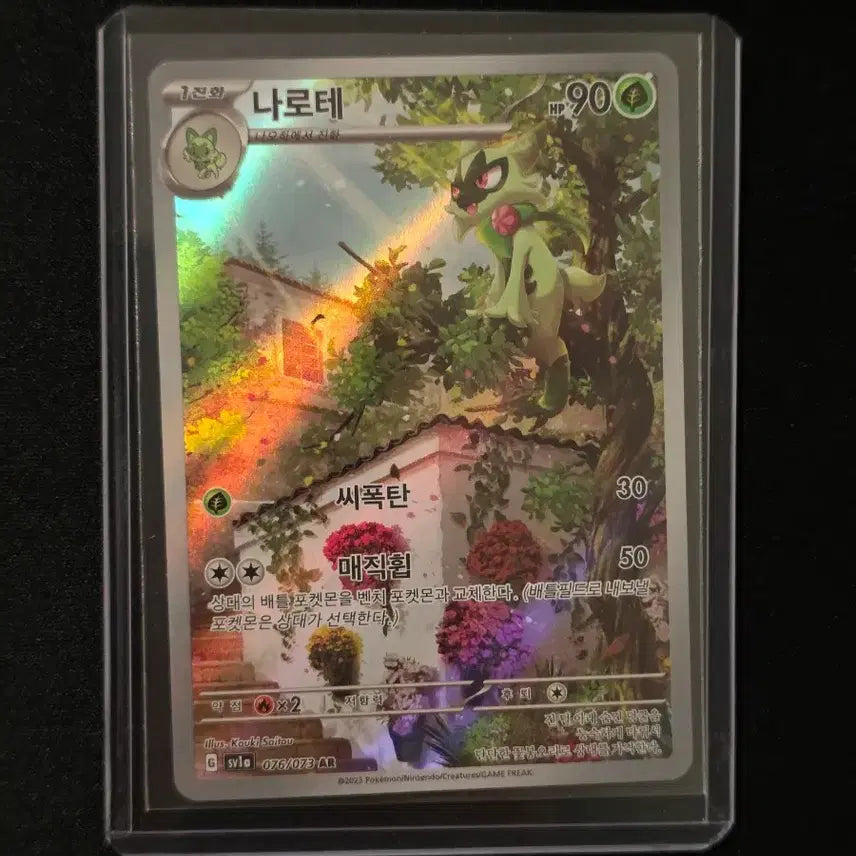 [BUNJANG] Pokemon Card Naruté AR / 포켓몬카드 나로테 AR