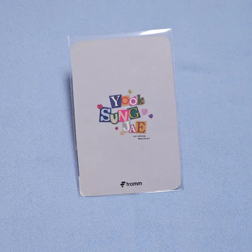 [BUNJANG] BTOB Yook Sung Jae 1st Membership Fan Kit From Special Photocard / 비투비 육성재 1기 멤버십 팬키트 프롬 특전 포카