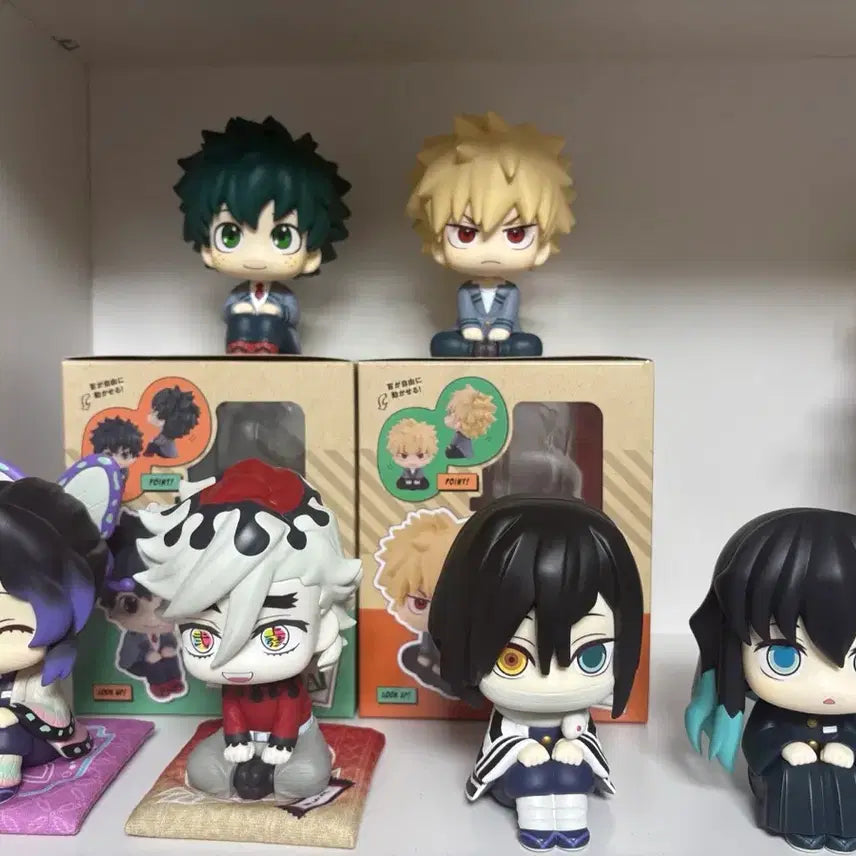 [BUNJANG] Demon Slayer, My Hero Academia Character Figures Bundle / 귀멸의 칼날 나의 히어로 아카데미아 피규어 룩업 판매