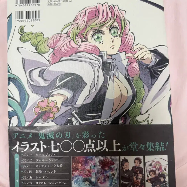 [BUNJANG] Demon Slayer Muichiro Tokito &amp; Mitsuri Kanroji Official Illustration Book - Swordsmith Village Arc / 귀멸의칼날 귀칼 일러스트집 무이치로 미츠리