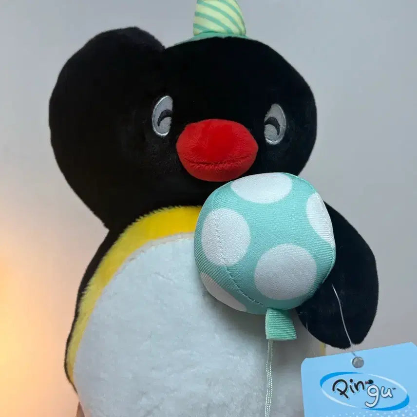 [BUNJANG] Birthday Party Pingoo Plush Doll / 생일파티핑구 인형