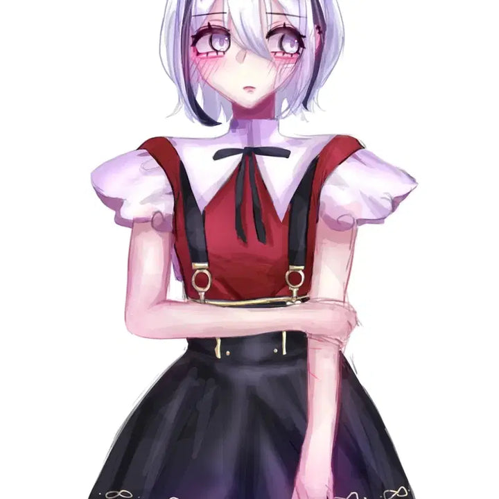 [BUNJANG] Custom Character Illustration Service - Geine Style / [2인 0.25] 미소녀 지뢰계 그림 커미션 페어 드림 중퀄