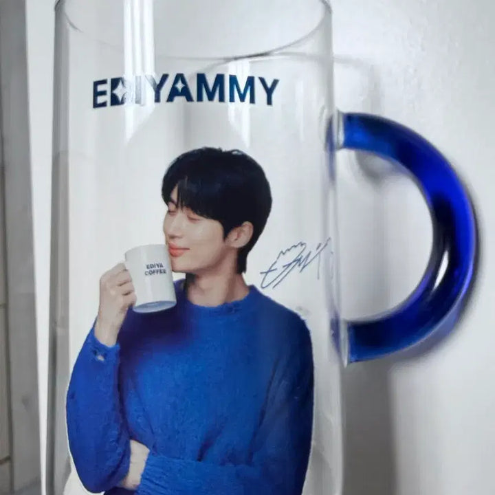[BUNJANG] Byun Woo Seok Ediya Acrylic Cup / 변우석 이디야 컵