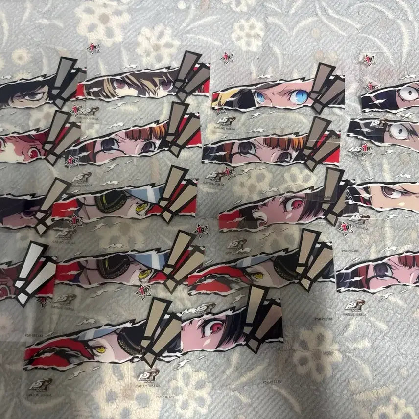 [BUNJANG] Persona 5 Kayo Card Clear Card Bundle Set / 페르소나5 카요카드 투명카드 일괄 판매