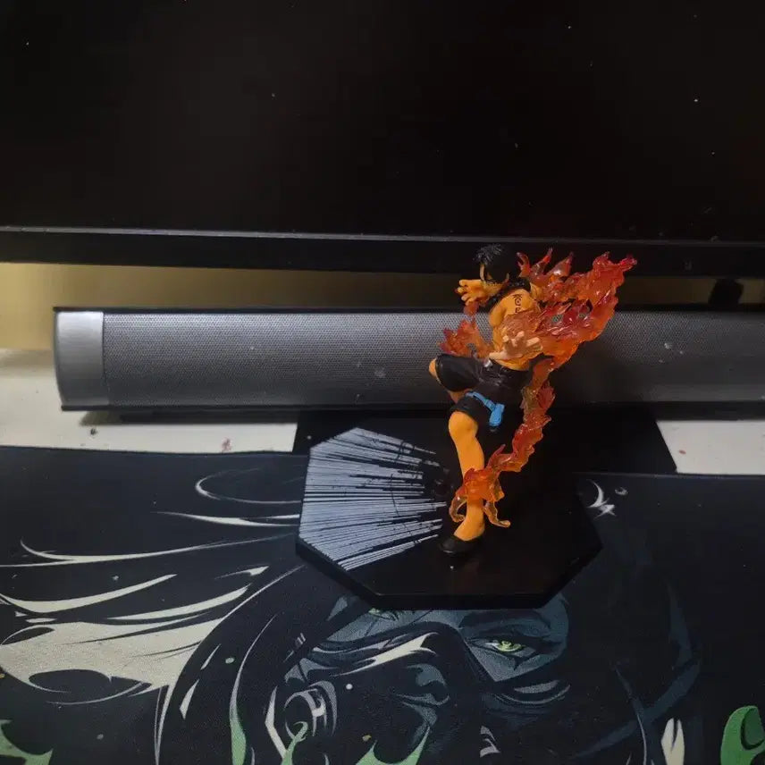 [BUNJANG] One Piece Portgas D. Ace Figure with Flame Effect / 원피스 에이스 피규어