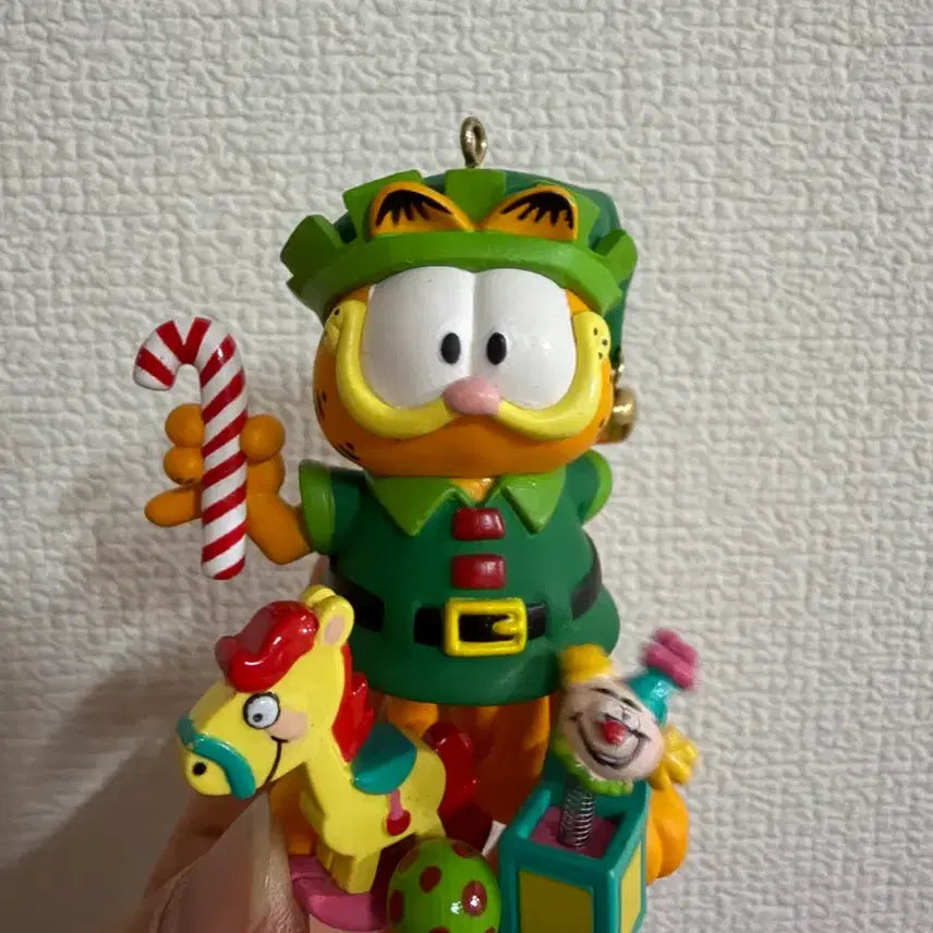 [BUNJANG] Garfield Ornament with Toy Charms / 가필드 오너먼트