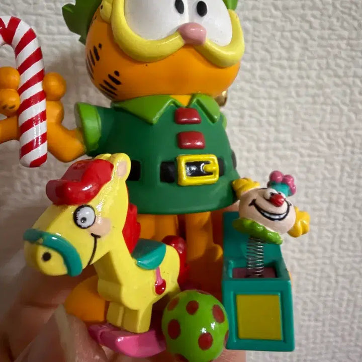 [BUNJANG] Garfield Ornament with Toy Charms / 가필드 오너먼트