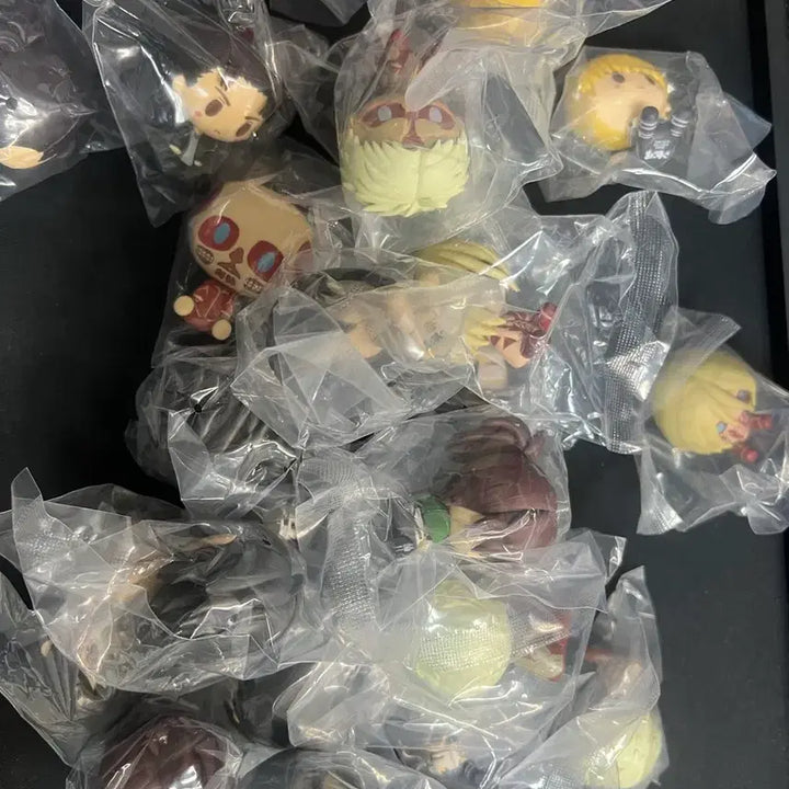 [BUNJANG] Attack on Titan Chokonoko 3-Piece Set (Sealed) / 진격의 거인 초코노코 3종 세트 미개봉 택포 1.8