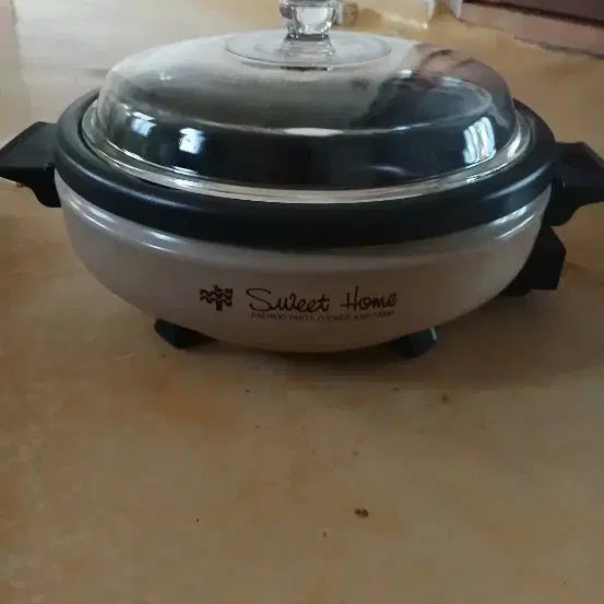 [BUNJANG] Daewoo Electronics Party Cooker &amp; Korea Fine China Collaboration (1990s, Unused, Full Box) / [[미사용. 풀박스]]90년대 대우전자파티쿠커와 한국도자기본차이나와합작품