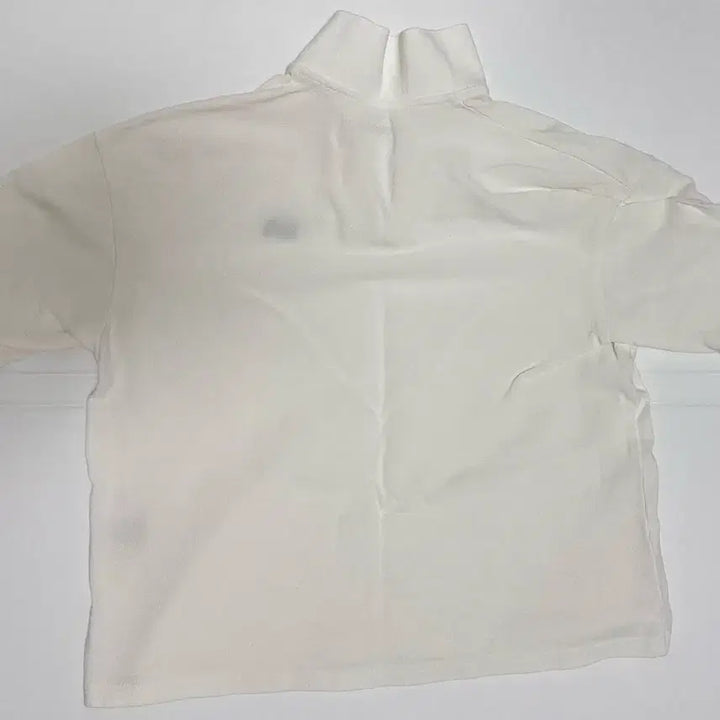 [BUNJANG] Kapital Dry Pique Box Polo Piano Embroidery White T-Shirt / 1) 캐피탈 드라이 피케 박스 폴로 피아노 자수 화이트