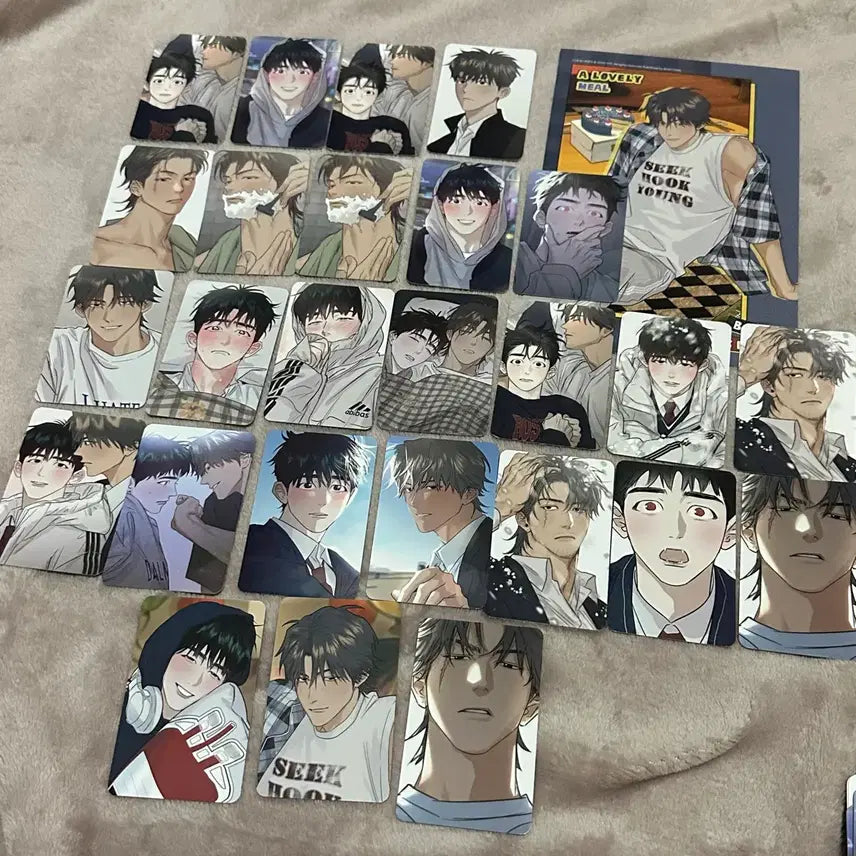 [BUNJANG] Sikhu-Gyeong Signature Postcard Collection Bundle Set / 식후경 시그 엽서 컬렉션 포카 컬포 일괄