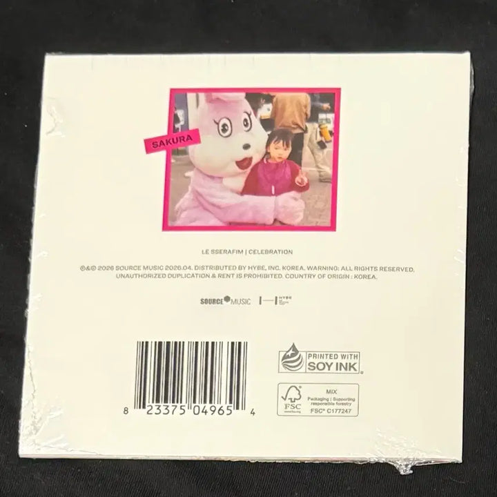 [BUNJANG] LE SSERAFIM Sakura Celebration US Album CD / 르세라핌 celebration 사쿠라 아기 앨범 미국 cd 양도